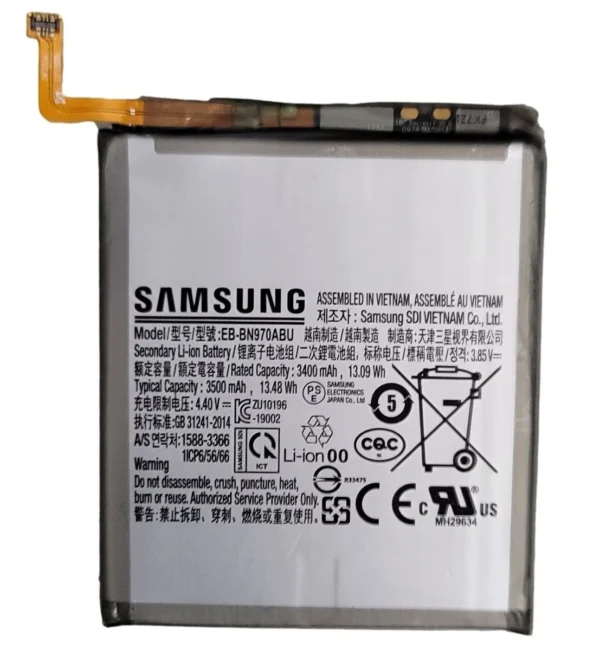 Batterie Samsung NOTE 10 EB-BN970ABU