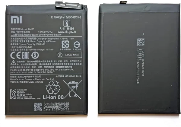 Batterie Redmi MI 10T PRO BM53 – Image 2
