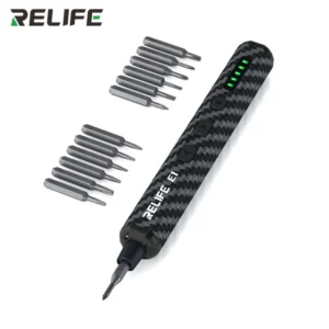RELIFE E1 Jeu de tournevis électriques en fibre de carbone