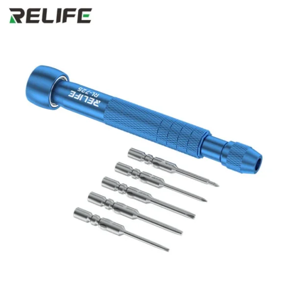 RELIFE RL-725 Jeu de tournevis dynamométriques réglables 6 en 1