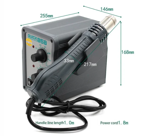Station A Air Chaud Quick 858D 700W – Image 4