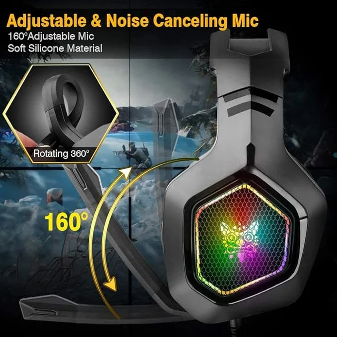 CASQUE GAMER ONIKUMA K10 RGB – Image 4
